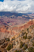 View from the South Rim in Grand Canyon National Park, Arizona.
