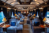 Der Art-déco-Barwagen des Luxuszuges Belmond Venice Simplon Orient Express
