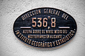 Poveda station high level in El Tren de Arganda train or Tren de la Poveda train in Arganda del Rey, Madrid, Spain.