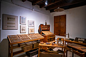 Barcelona, Maresme Coast, Canet de Mar village, The Lluís Domènech i Montaner House Museum, in Canet de Mar (province of Barcelona) is a space dedicated to the study of the figure and work of the architect Lluís Domènech i Montaner. The House Museum is made up of the Domènech house, designed by the architect with the collaboration of his son Pere Domènech and his son-in-law, Francesc Guàrdia, and the Can Rocosa farmhouse, from the 16th century, which belonged to the family of María Roura, wife of the architect, and which was converted by Domènech i Montaner into his workshop-studio. In his off