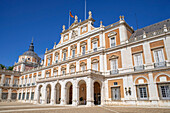 The Royal Palace of Aranjuez. Aranjuez, Community of Madrid, Spain.
