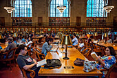 The New York Public Library, Manhattan New York City, America, USA.