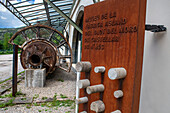 Museu de Ciment or Asland ciment museum promoted by Eusebi Güell and designed by Rafael Guastavino, Castellar de n´hug, Berguedà, Catalonia, Spain.