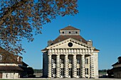 Frankreich, Doubs, Arc und Senans, in der königlichen Saline, die zum Weltkulturerbe der UNESCO gehört, das Haus des Direktors