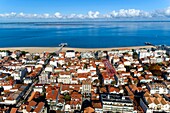 France, Gironde, Bassin d'Arcachon, Arcachon (aerial view)