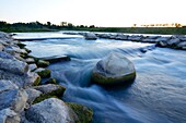 France, Gard, Comps, fish pass on Gardon