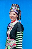 Frankreich, Französisch-Guayana, Kakao, Tchia Levessier, Frau vom Volk der Hmong, Besitzerin von Quimbe Kio