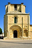 France, Gironde, Saint Emilion, listed as World Heritage by UNESCO, the medieval city, 12th century collegiate church