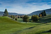 Frankreich, Jura, les Rousses, der Golfplatz