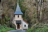 France, Doubs, Charmauvillers, chapel of the ghoul built in 1691