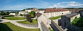 France, Doubs, Besancon, the Vauban citadel in panoramic, Unesco world heritage