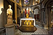 Frankreich, Cote d'Or, Kulturlandschaft der burgundischen Klimazonen, die zum Weltkulturerbe der UNESCO gehört, Dijon, Kapelle in der Kirche Notre Dame de Dijon