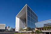 France, Hauts de Seine, La Defense, la Grande Arche (Great Arch) by the architect Otto von Spreckelsen