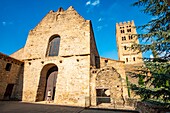 Frankreich, Pyrenees Orientales, Codalet, Abtei von Saint Michel de Cuxa, Regionaler Naturpark der katalanischen Pyrenäen