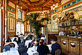 Frankreich, Loire Atlantique, Nantes, La Cigale Brasserie, Inneneinrichtung im Jugendstil