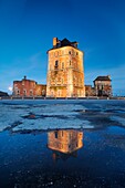 France, Finistere, Regional Natural Armoric Park, Camaret sur Mer, The vauban Tower, listed as Historical monument