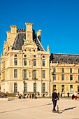 Frankreich, Paris, das Museum für dekorative Künste im Pavillon Marsan des Louvre-Palastes, Tuilerien-Garten