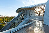 France, Paris, Bois de Boulogne, Fondation Louis Vuitton by Frank Gehry