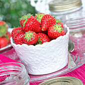 Bowl of strawberries