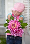 Child with Dahlia