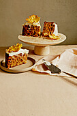 Carrot and pineapple cake
