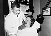 Dental examination, 1933