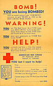 Red Cross war fund leaflet