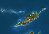 Anguilla, satellite image