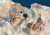 Libya, satellite image