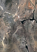 Las Vegas, satellite image