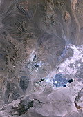 Chuquicatama Copper Mine, Chile in 1985, satellite image