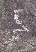 North Antelope Rochelle Mine, Wyoming, USA, satellite image