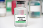 Bottle of chloroform