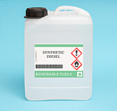 Canister of synthetic diesel