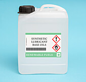 Canister of synthetic lubricant base oils