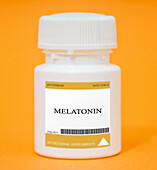 Container of melatonin