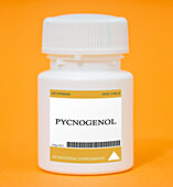 Container of pycnogenol