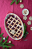 Oval Linzer Torte