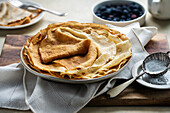 Vanilla crêpes