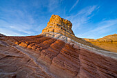 Lollipop Rock, eine Sandsteinformation in der White Pocket Recreation Area, Vermilion Cliffs National Monument, Arizona