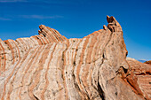 A Navajo sandstone rock formation in the White Pocket Recreation Area, Vermilion Cliffs National Monument, Arizona.