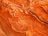 Kreuzschichtenmuster im Navajo-Sandstein in South Coyote Buttes, Vermilion Cliffs National Monument, Arizona