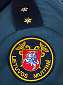 The shoulder patch of a Lithuanian Customs official at the border crossing between Belarus and Lithuania.
