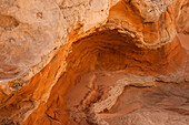 Erodierte Navajo-Sandsteinformationen in der White Pocket Recreation Area, Vermilion Cliffs National Monument, Arizona