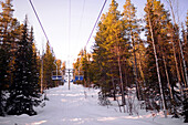 Pyha ski resort, Lapland, Finland