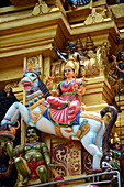 Der Hindu-Tempel Sri Muthumariamman Thevasthanam in Matale, Sri Lanka