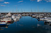 Sports port of Altea, Alicante, Spain