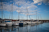 Sports port of Altea, Alicante, Spain