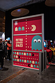 Retro Gamer 2023, an event where visitors can enjoy more than 100 original arcade machines emulating large arcades that transport you to the 80s, Zaragoza, Spain