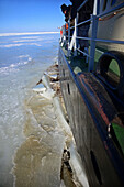 Sampo Icebreaker Cruise, ein authentischer finnischer Eisbrecher als Touristenattraktion in Kemi, Lappland